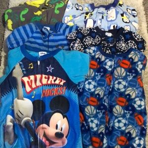 Footie Pajamas Set of 6